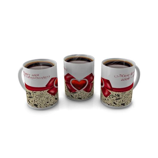 Personalised Wedding Anniversary Mug - whitworthprints