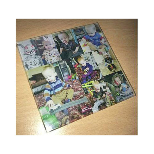 set of 4 square glass coasters - whitworthprints