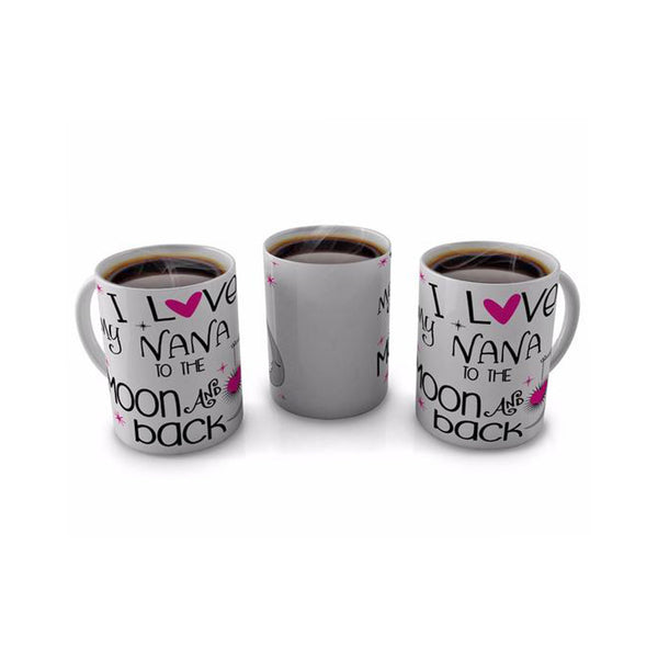 I Love my Nana to the Moon and Back Mug - whitworthprints