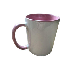 Personalised Photo Mug Pink two tone(11oz) - whitworthprints