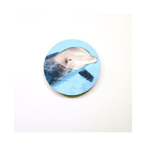 Round fridge magnet. - whitworthprints