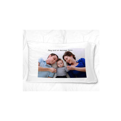 Personalised Pillow Case with text - whitworthprints