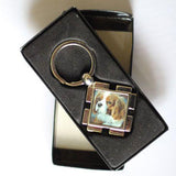 Diamond Shaped Keyring - whitworthprints